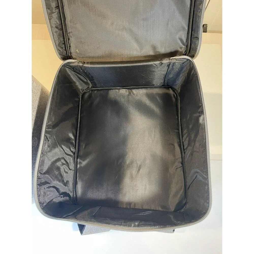 DJI Phantom Drone Backpack Case Soft Lightweight Full Zip Gray Metal Handle
